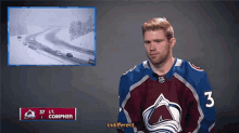 Jt Compher Indifferent GIF - Jt Compher Indifferent Colorado Avalanche GIFs