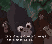 Tarzan Freaky GIF - Tarzan Freaky Gorilla GIFs
