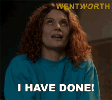 i have done bea smith wentworth ive done it already its done