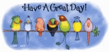 Birds Have A Great Day GIF - Birds Have A Great Day GIFs