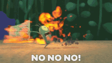 No No No Plankton GIF - No No No Plankton Kamp Koral GIFs