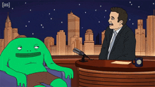 Laughing Mr Frog GIF - Laughing Mr Frog Jimmy Fallon GIFs