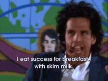Breakfast Of Champions GIF - Ben Stiller Heavyweights I Eat Success GIFs