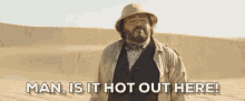 Jumanji Man Is It Hot GIF - Jumanji Man Is It Hot Out Here GIFs