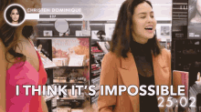 I Think Its Impossible Impossible GIF - I Think Its Impossible Impossible Not Possible GIFs