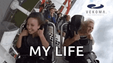 Scream Thrill GIF - Scream Thrill Roller Coaster GIFs