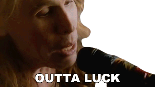 Outta Luck Steven Tyler Sticker - Outta Luck Steven Tyler Aerosmith Stickers