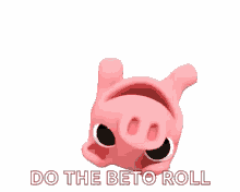 Beto Pig GIF - Beto Pig Roll GIFs