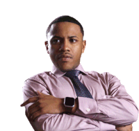 Arms Crossed Tequan Richmond Sticker - Arms Crossed Tequan Richmond Bryson Broyer Stickers