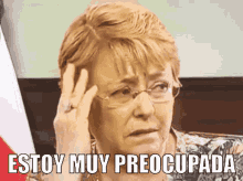 Bachelet Preocupacion GIF - Bachelet Preocupacion Preocupada GIFs