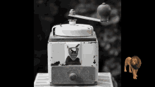 Vintage Coffee Grinder Pergeot GIF - Vintage Coffee Grinder Coffee Grinder Pergeot GIFs