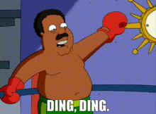 Family Guy Cleveland Brown GIF - Family Guy Cleveland Brown Ding Ding GIFs