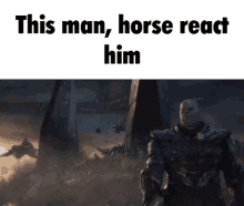 Horse Horse React GIF - Horse Horse React Thanos GIFs