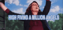 High Five Tina Fey GIF - High Five Tina Fey High Five Million Angels GIFs