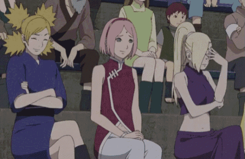 sakura vs ino gif