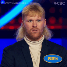 Yup Justin GIF - Yup Justin Family Feud Canada GIFs