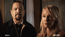 Looking At Each Other Detective Odafin Tutuola GIF - Looking At Each Other Detective Odafin Tutuola Detective Amanda Rollins GIFs
