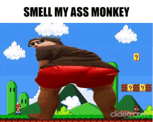 Monkey Smell GIF - Monkey Smell Smell My Ass GIFs