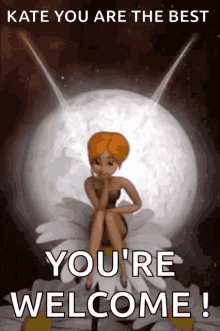 Fairy Youre Welcome GIF - Fairy Youre Welcome Heart GIFs