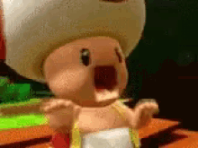 Screaming Toad GIF - Screaming Toad Mario GIFs