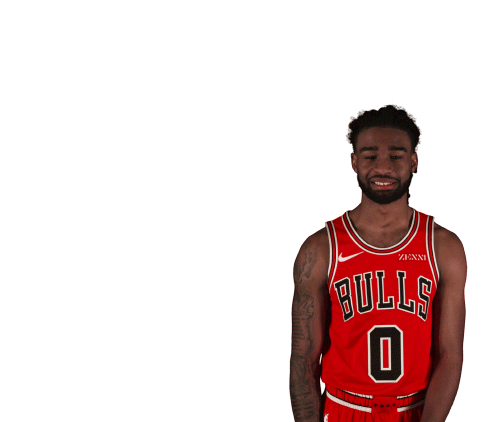 Wink Coby White Sticker - Wink Coby White Chicago Bulls Stickers