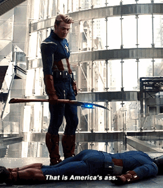 That Is America Ass Captain America GIF - That Is America ...