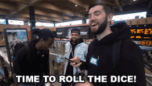 Time To Roll The Dice Take A Chance GIF - Time To Roll The Dice Take A Chance Gamble GIFs