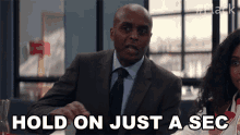 Hold On Just A Second Edward Bolton GIF - Hold On Just A Second Edward Bolton Flack GIFs