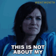 This Is Not About My Interest Franky Doyle GIF - This Is Not About My Interest Franky Doyle Wentworth GIFs