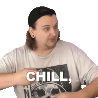Chill Chill Austin Dickey Sticker - Chill Chill Austin Dickey The Dickeydines Show Stickers