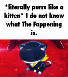 Persona 5 The Fappening GIF - Persona 5 The Fappening Morgana GIFs