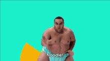 Noodle Sumo! GIF - Noodle Sumo Hungry GIFs