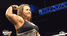 Jordynne Grace Flex GIF - Jordynne Grace Flex Impact Wrestling GIFs