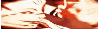 a close up of a person 's face in a blurry photo