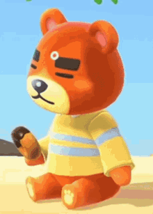 Teddy Animal Crossing GIF