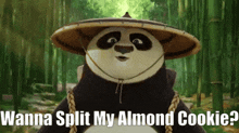 Kung Fu Panda 4 Po GIF - Kung Fu Panda 4 Po Wanna Split My Almond Cookie GIFs