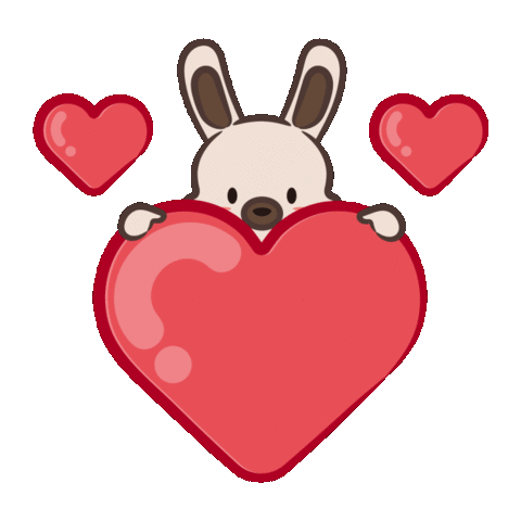 Crush Sparkling Heart Sticker - Crush Sparkling Heart Heartbeat Stickers