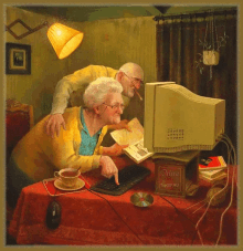 Old People Technology GIF - Old People Technology Trying To Keep Up GIFs