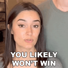 You Likely Wont Win Ashleigh Ruggles Stanley GIF - You Likely Wont Win Ashleigh Ruggles Stanley The Law Says What GIFs
