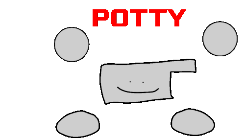 Potty Potwin Sticker - Potty Potwin Unleashed Control Stickers