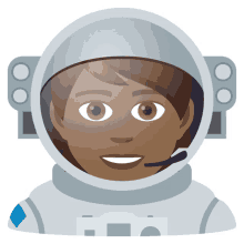 happy astronaut