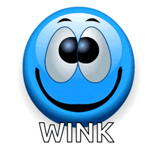 Wink Bien GIF - Wink Bien Blue GIFs