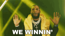 We Winnin Gucci Mane GIF - We Winnin Gucci Mane Fake Friends Song GIFs