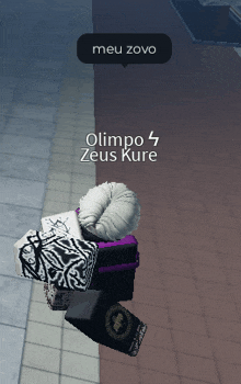 a screenshot of a video game with the name olimpo 4 zeus kure on it