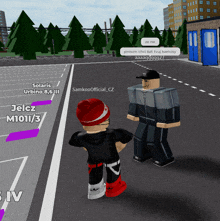 a screenshot of a video game with the name jelcz visible