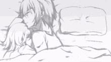 Anime Cuddle GIF - Anime Cuddle Kiss Forehead GIFs