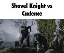 Shovel Knight Vs Cadence Cadence Vs Shovel Knight GIF