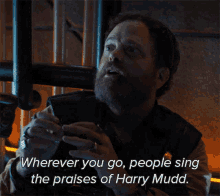 Wherever You Go People Sing The Praises Of Harry Mudd Star Trek Short Treks GIF - Wherever You Go People Sing The Praises Of Harry Mudd Harry Mudd Star Trek Short Treks GIFs