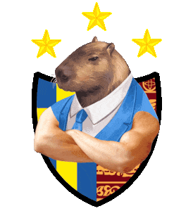 Capibara Muscle Sticker - Capibara Muscle Chad Stickers