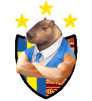 Capibara Muscle Sticker - Capibara Muscle Chad Stickers